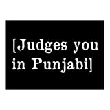 Judges You In Punjabi (Print Only) thumbnail