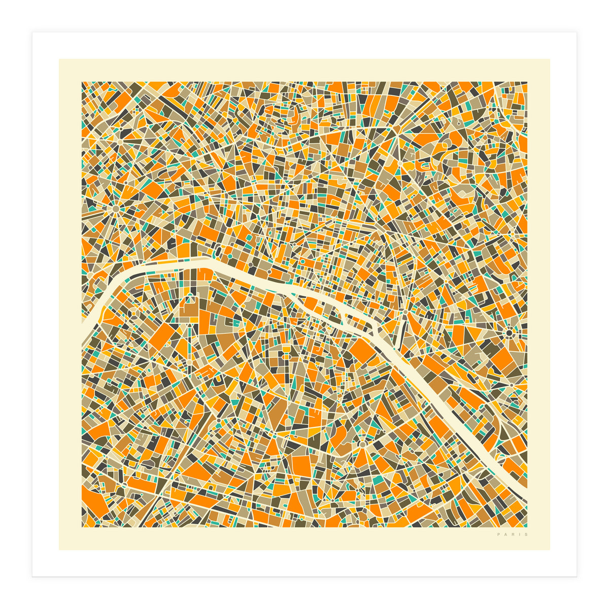 PARIS MAP (Print Only)