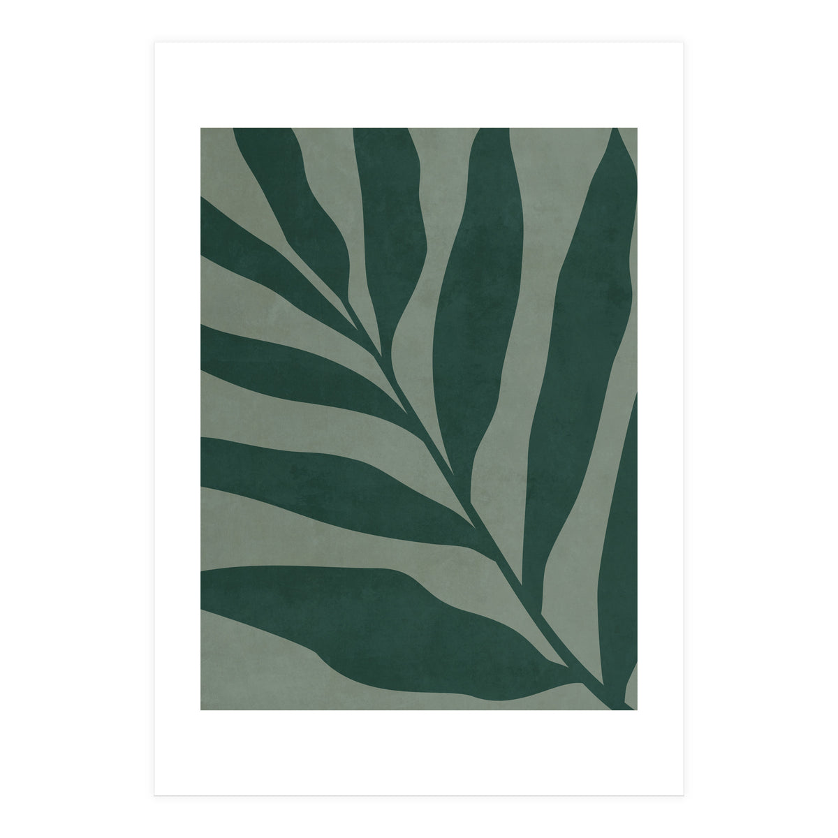 MINIMALIST ART - LEAF 01G (Print Only)