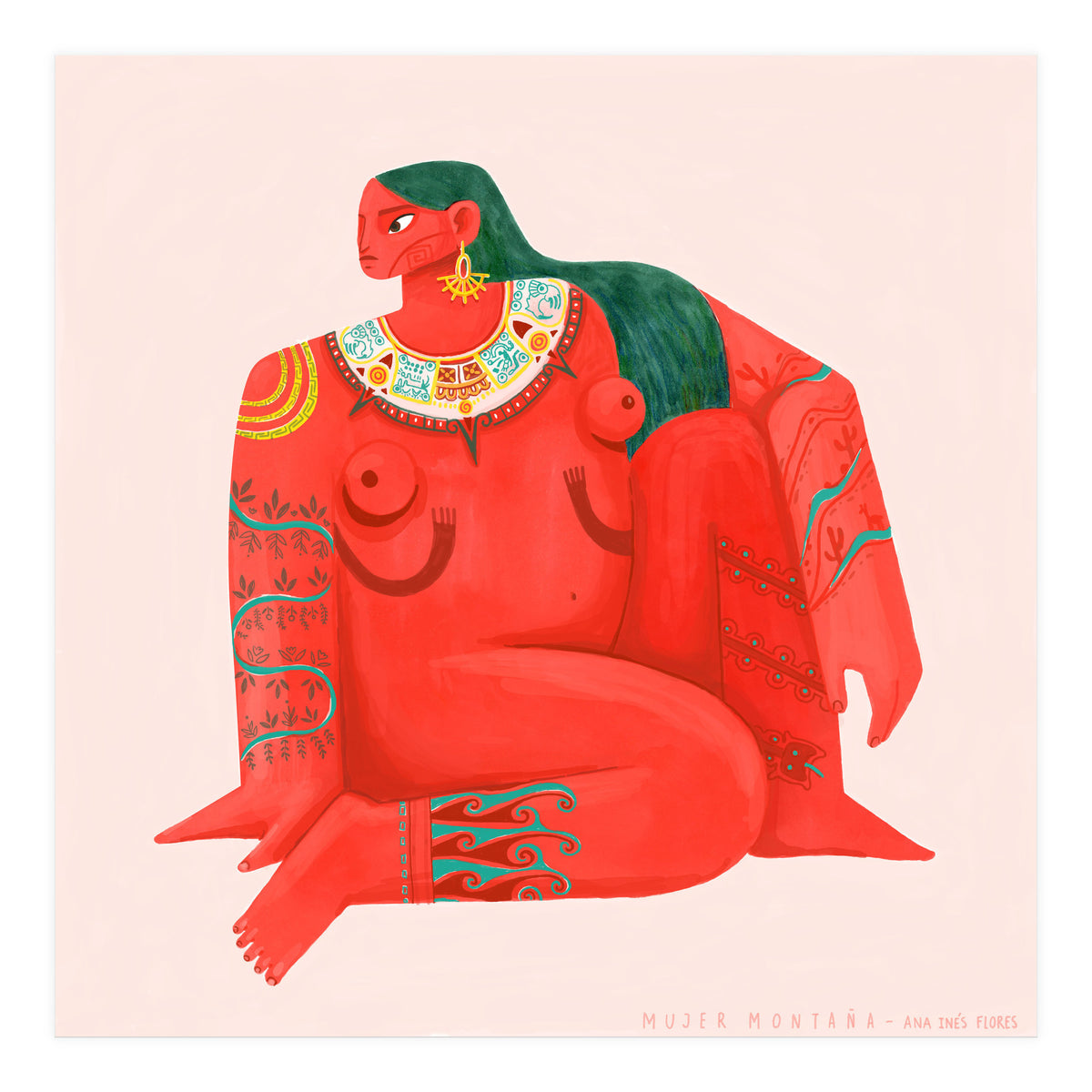 Mujer Montaña (Print Only)