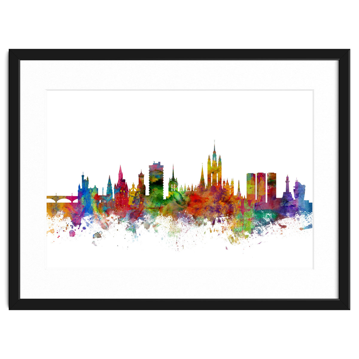 Aberdeen Scotland Skyline