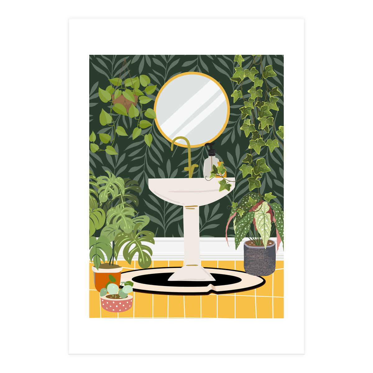 Botanical Sink (Print Only)