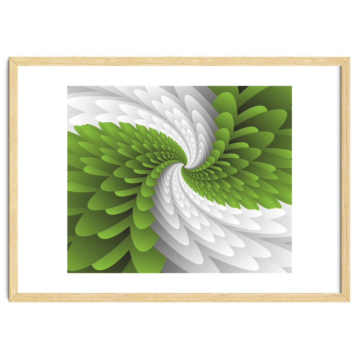 Green Majestic Wings