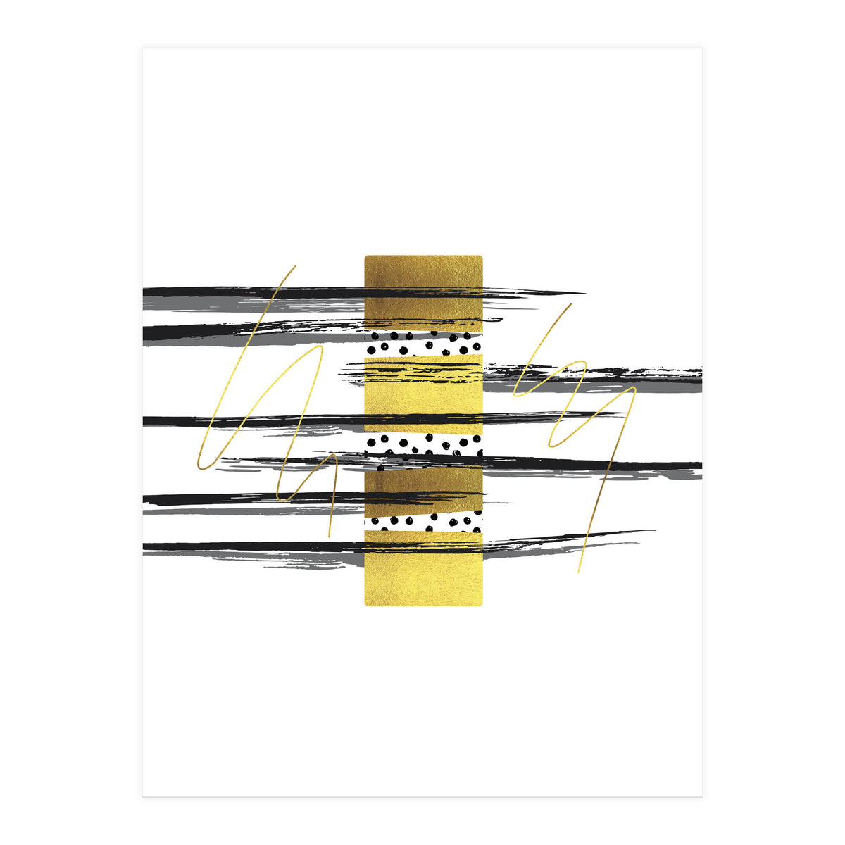 Deco Lines No. 4 - Elegance (Print Only)