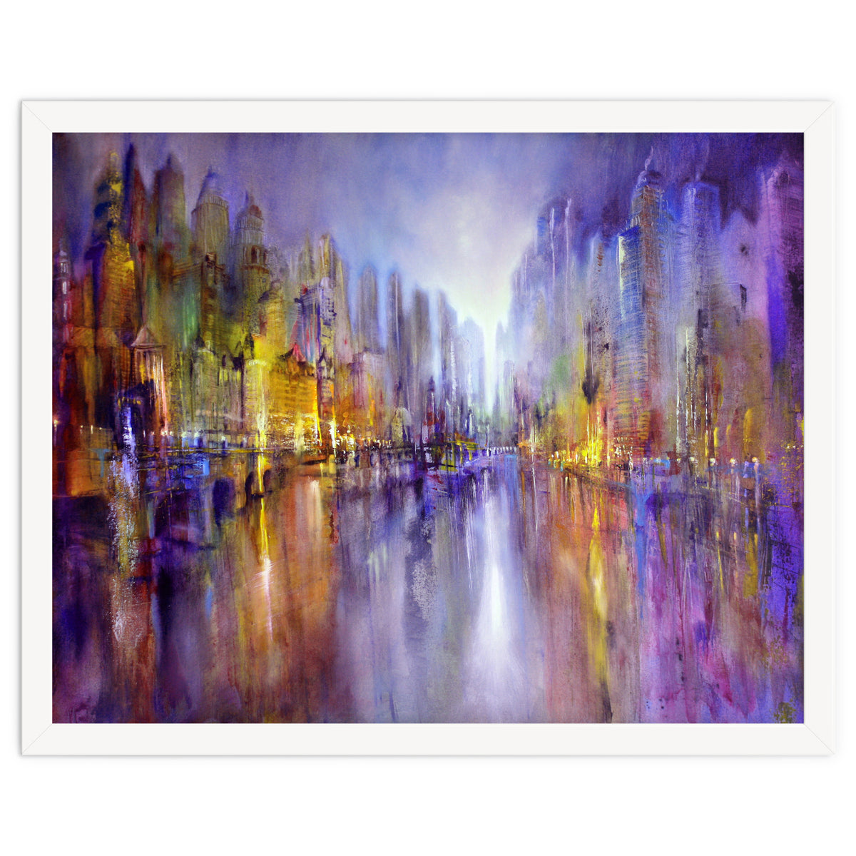 Stadt Am Fluss - city on the riverside