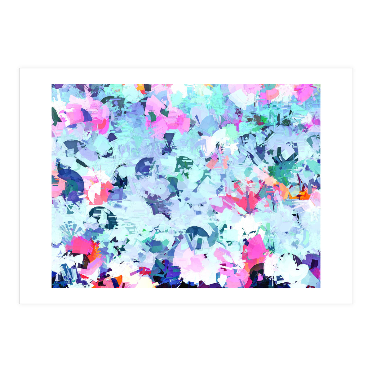 Modern City Abstract (Print Only)