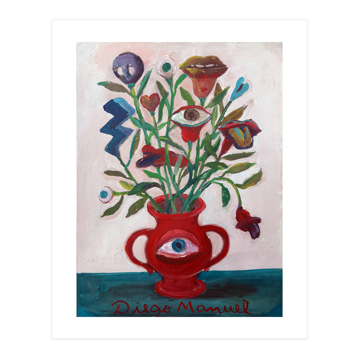 Florero Con 1 Rayo (Print Only)