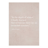 An Invincible Summer By Camus (Print Only) thumbnail