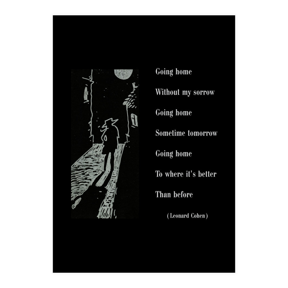 Going Home - Tribute to Leonard Cohen (Print Only)