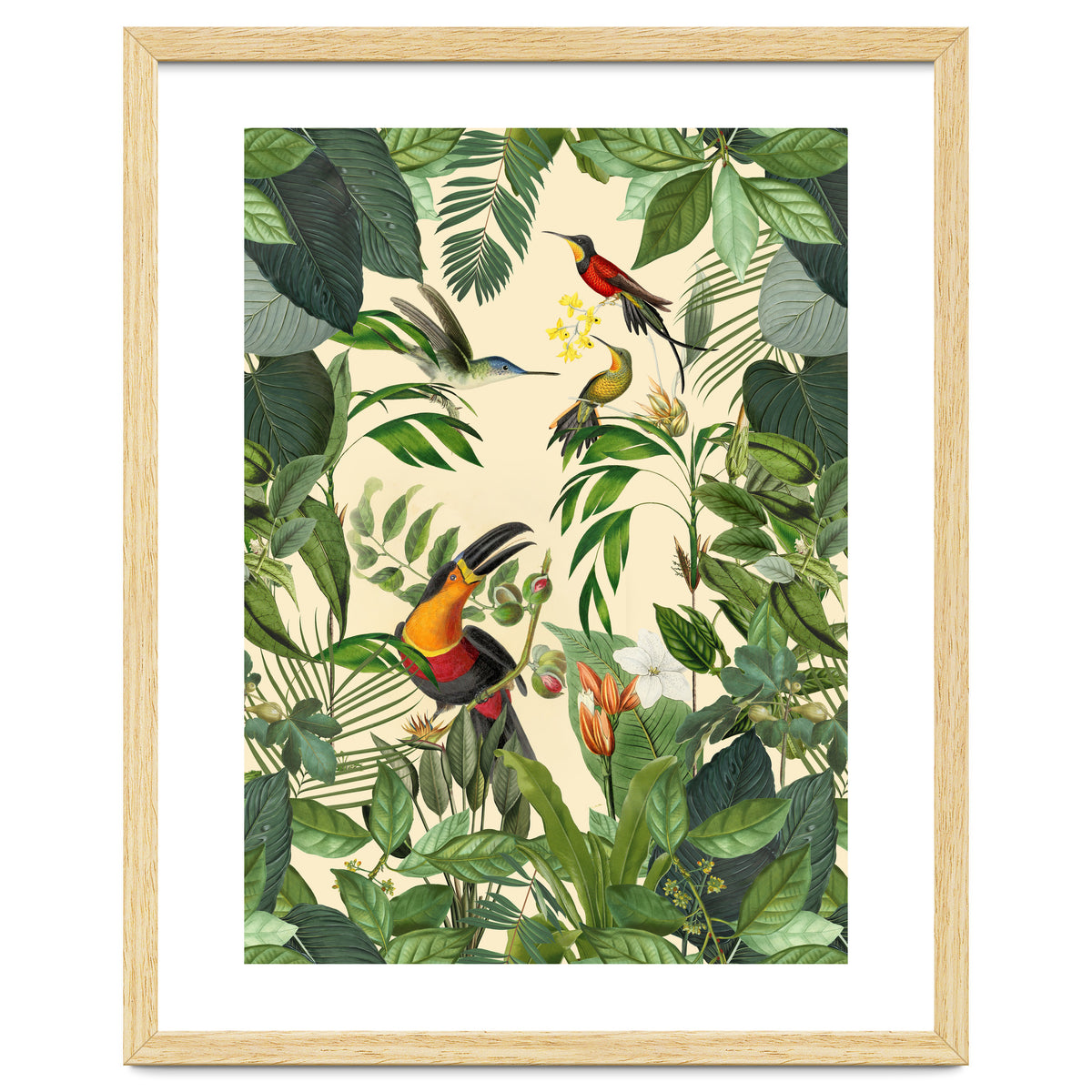 Green Jungle Toucans