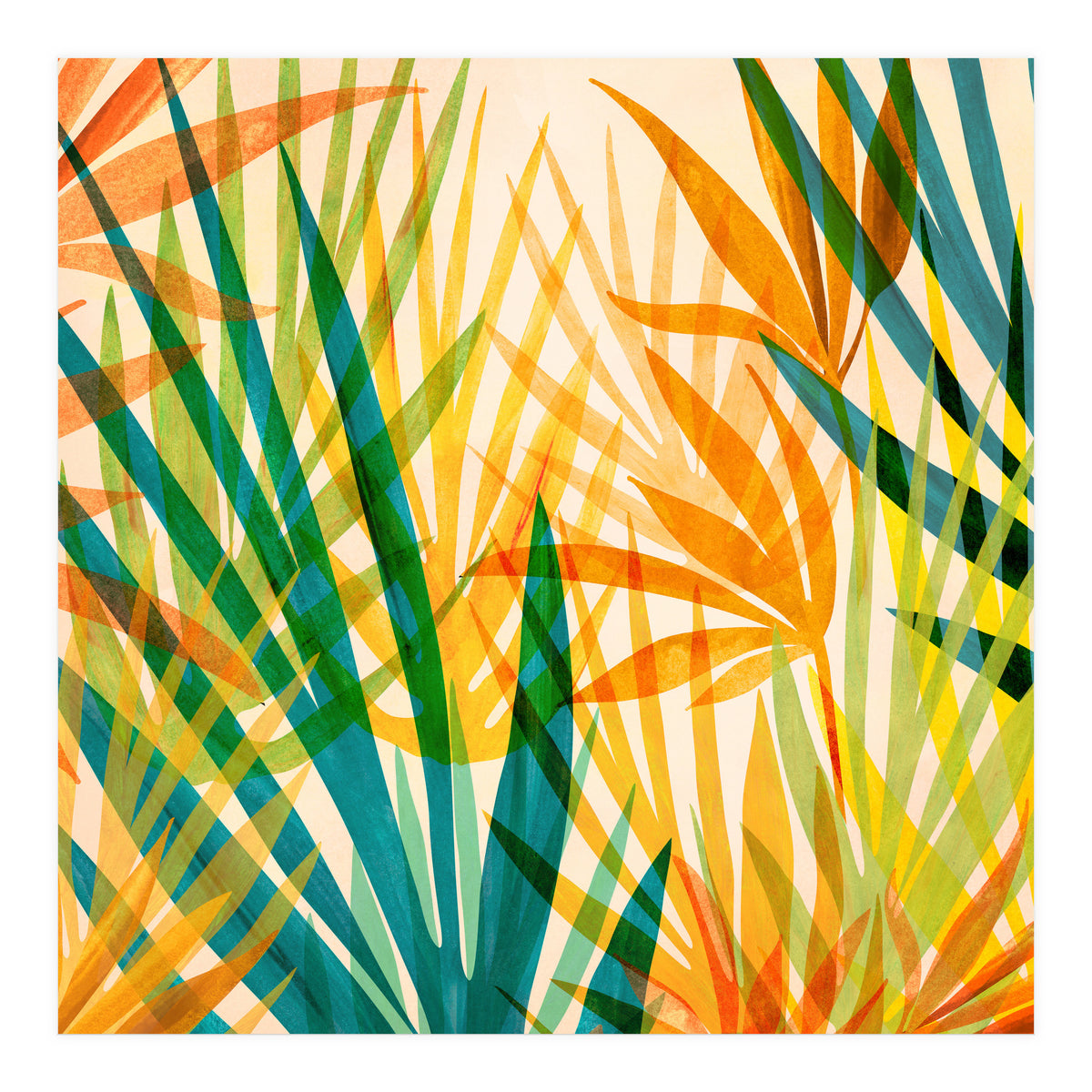 Golden Tropics (Print Only)