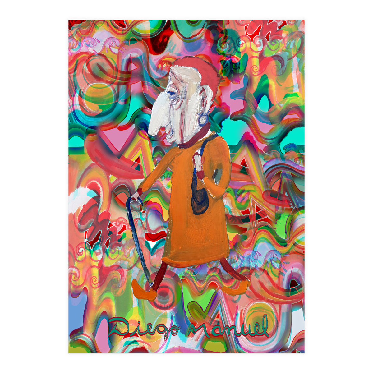 Estrella Del Arte 6 (Print Only)