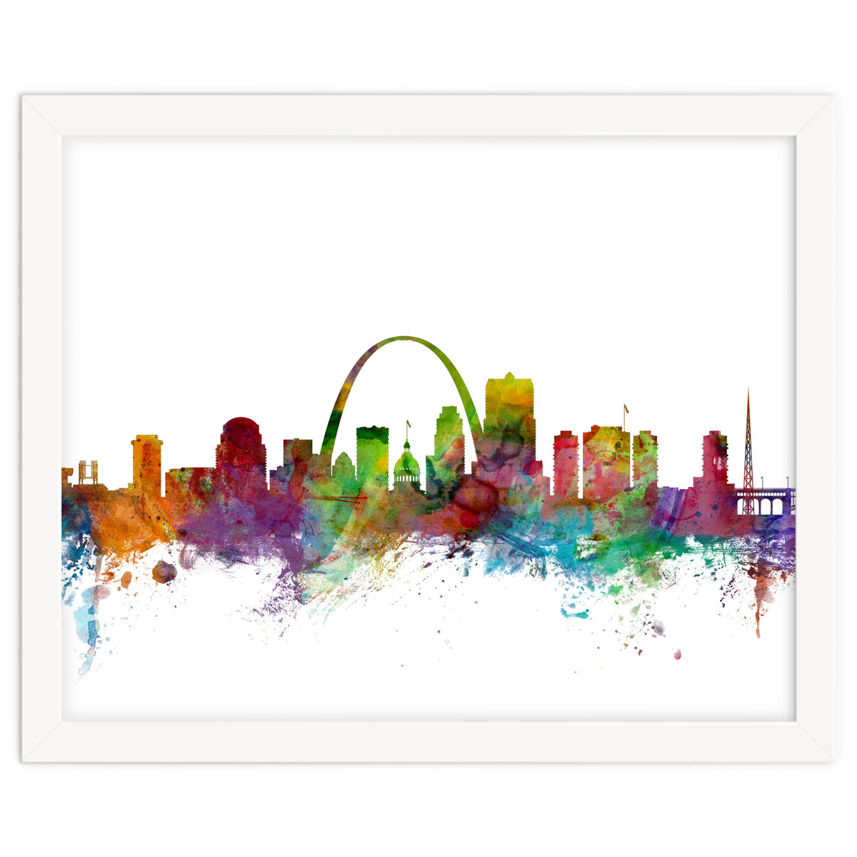 St Louis Missouri Skyline