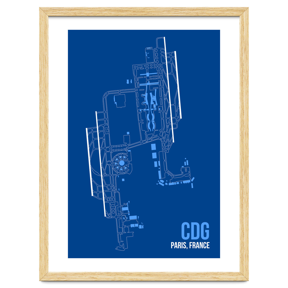 Paris CDG Airport Layout