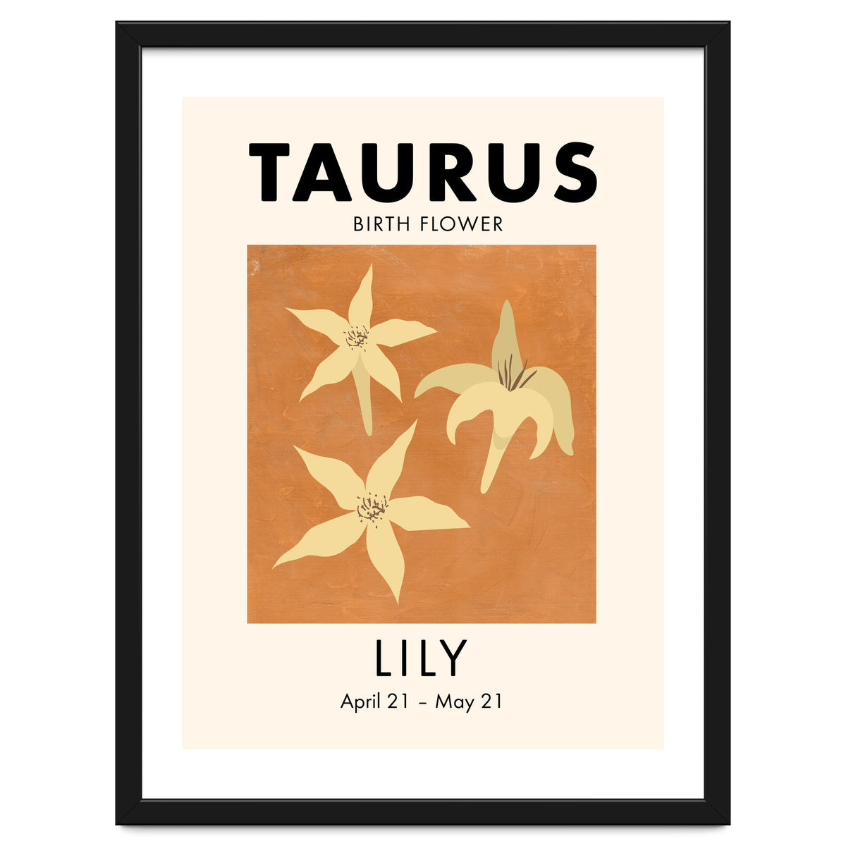 Taurus Birth Flower Lily