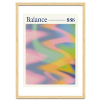Angel Numbers \\ 888 Balance \\ Color Aura
