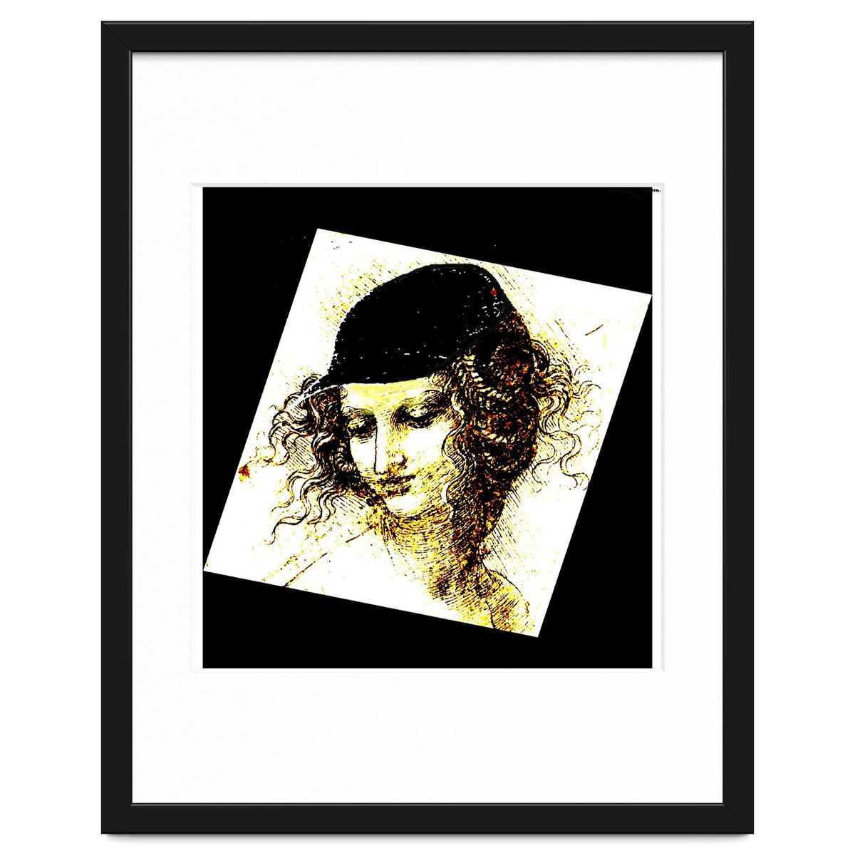 Renaissance women with baseball cap