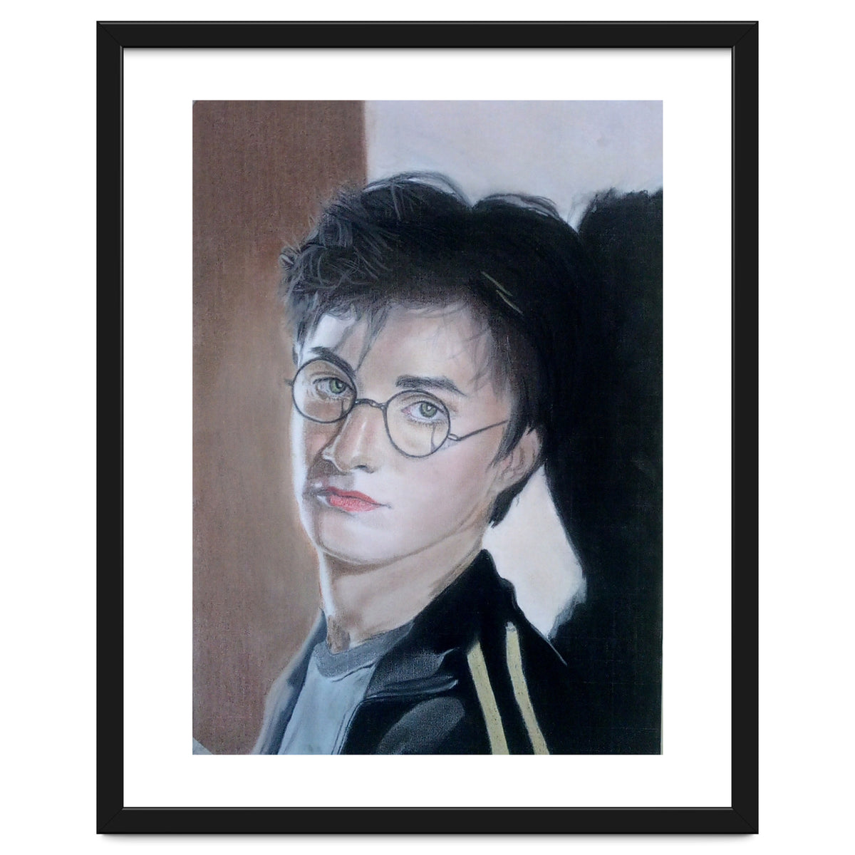 Soft Pastel Painting of Harry Potter by: MaeArtsy