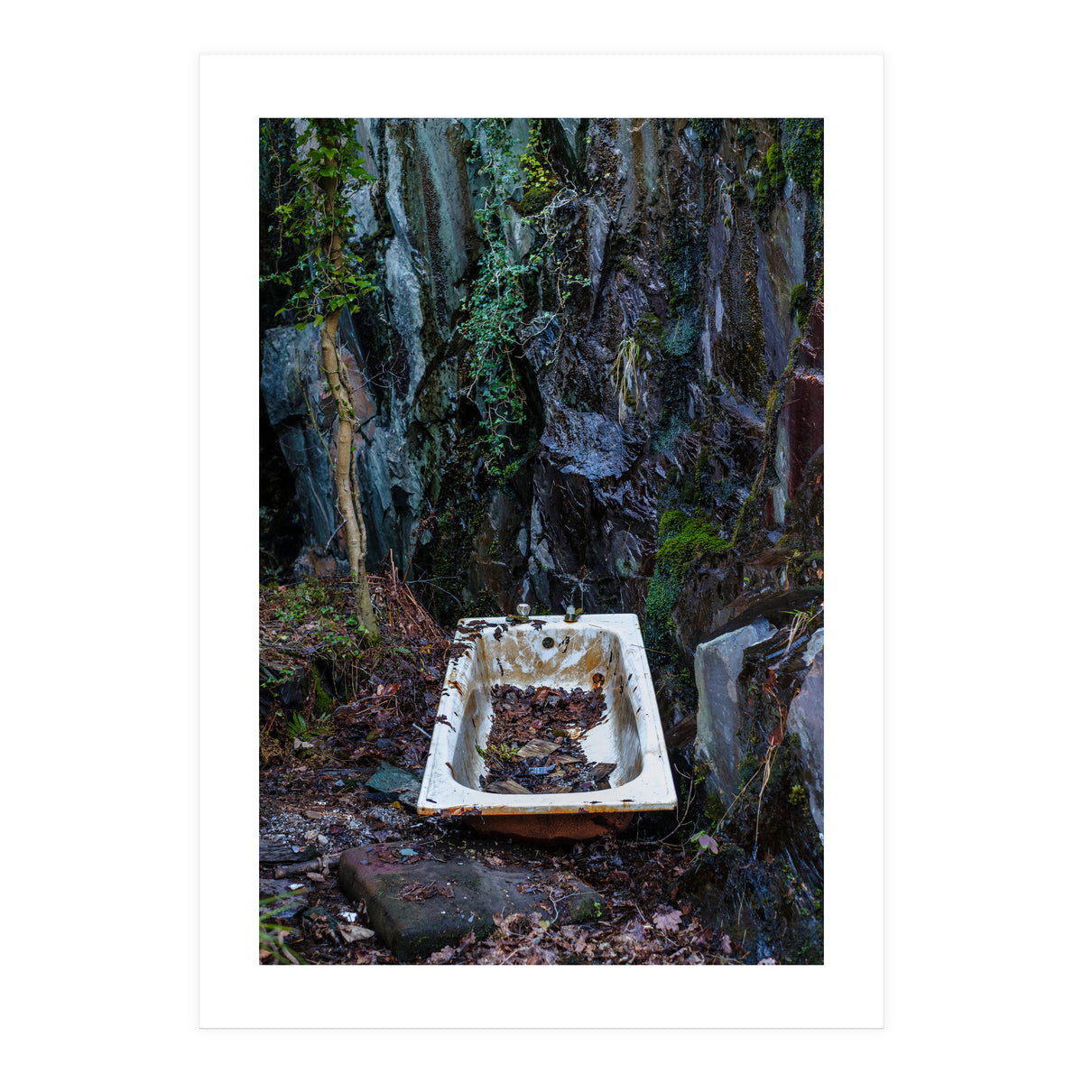Dinorwic slate quarries in Llanberis, Wales, 2 (Print Only)