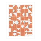 My Favorite Geometric Patterns No.14 - Coral (Print Only) thumbnail