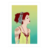 Pop Art Lady (Print Only) thumbnail