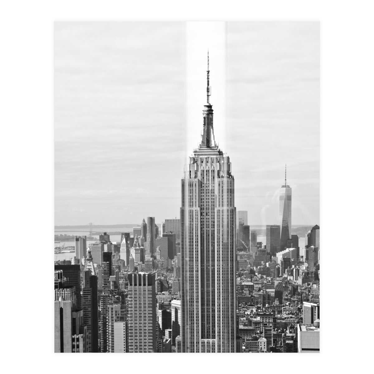 Empire State Building, Reflections in New York (Print Only)