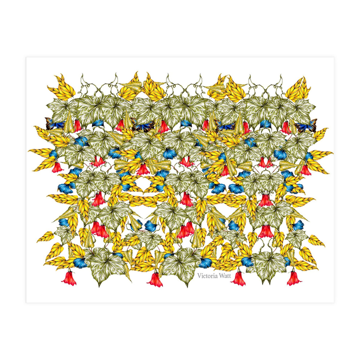 Wall Of Ivy Victoria Watt (Print Only)