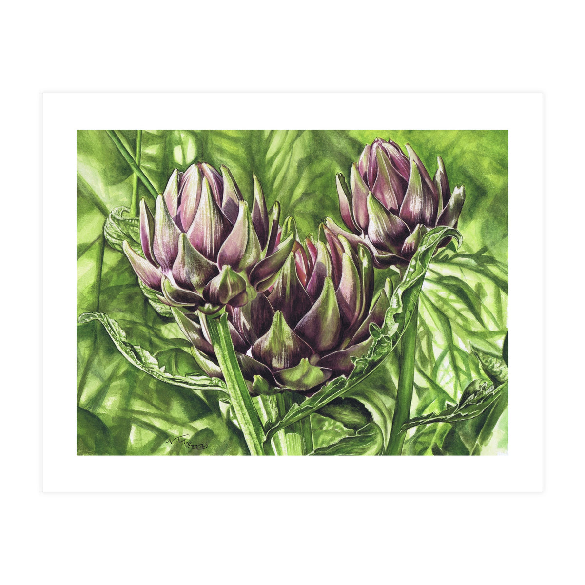 Artichoke Forest (Print Only)