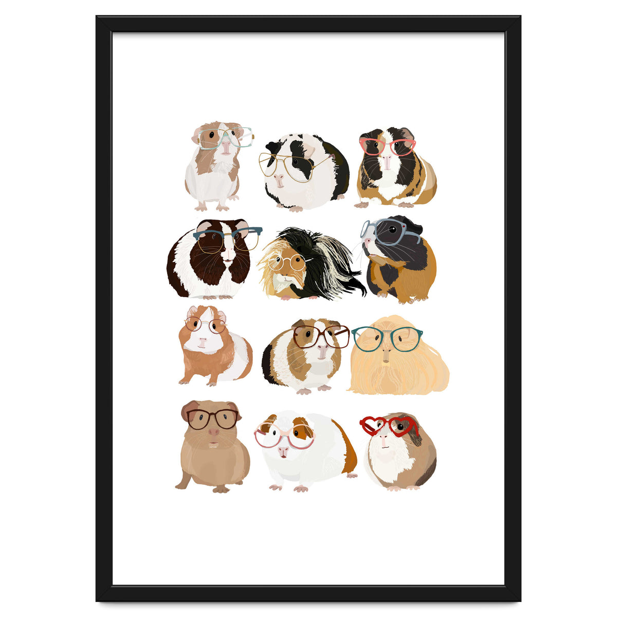 Guinea Pigs in Glasses