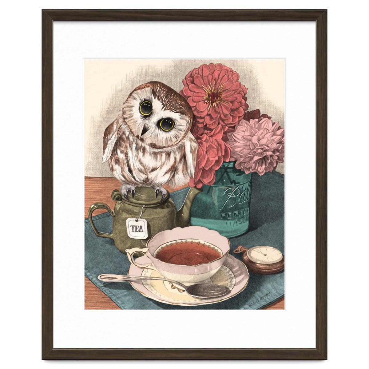 Sweet Little Tea Owl