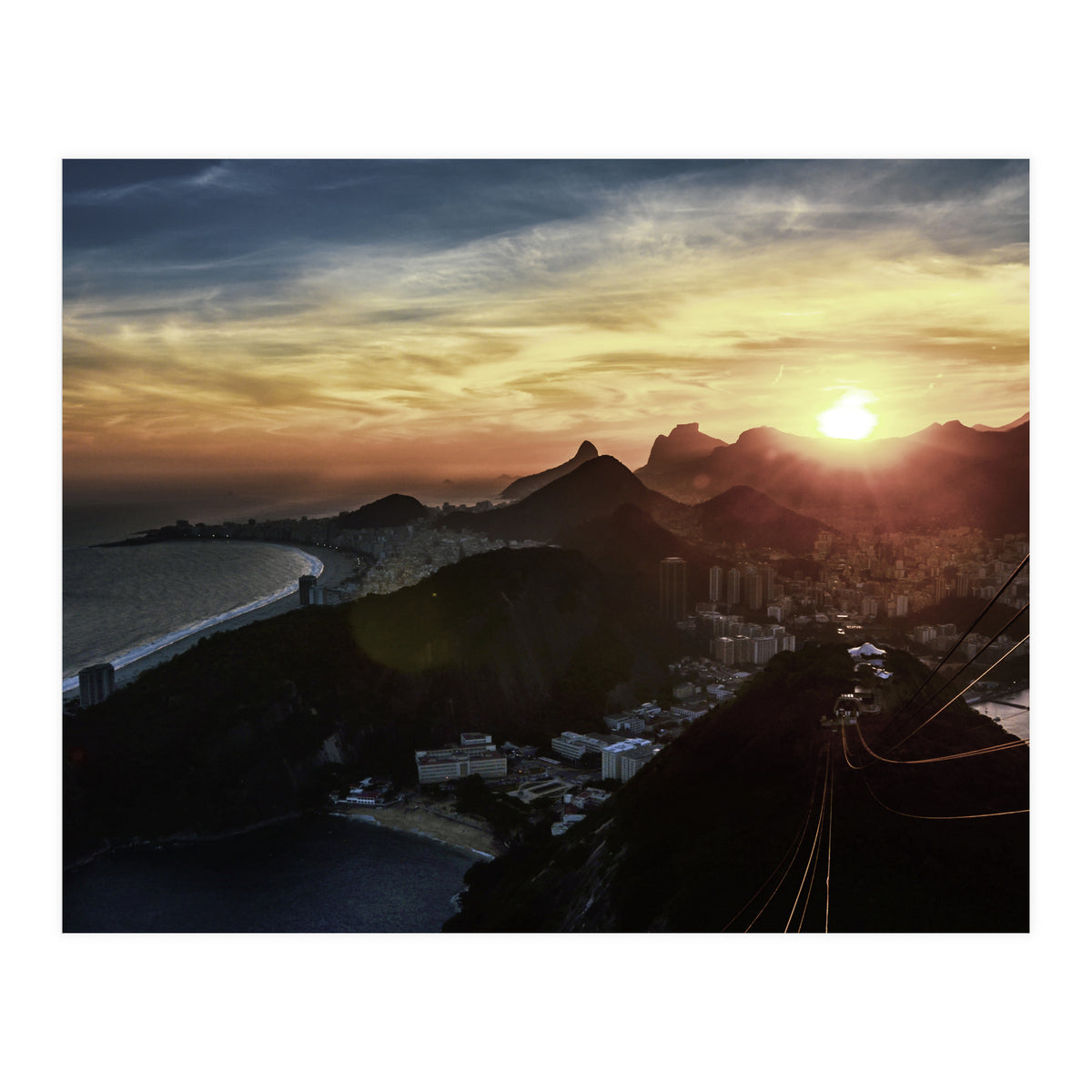 Carioca Sunset 1 3x5 (Print Only)