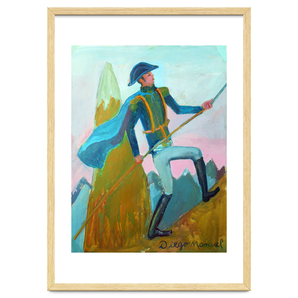 San Martin Cruzando Los Andes