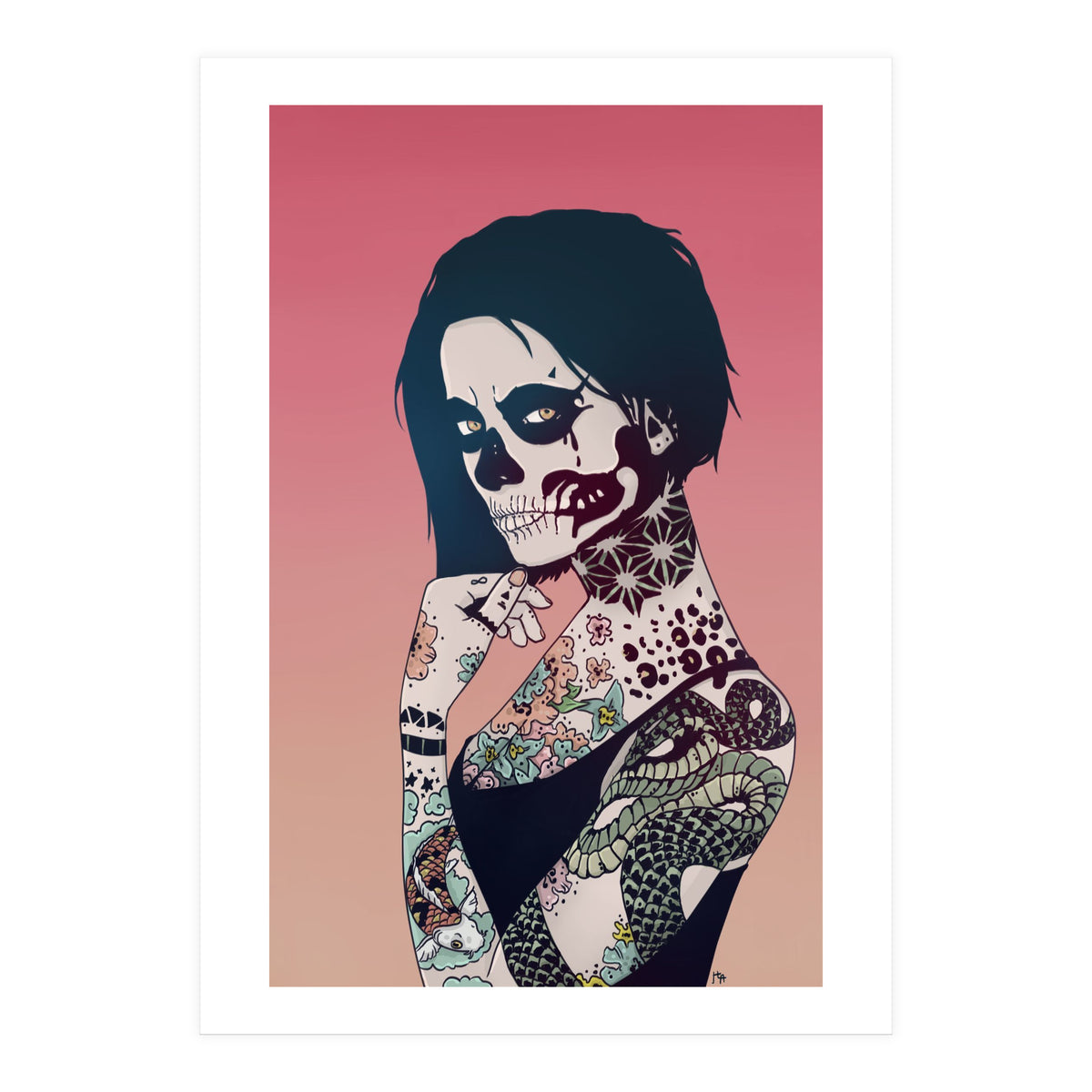 Snake Lady (Print Only)