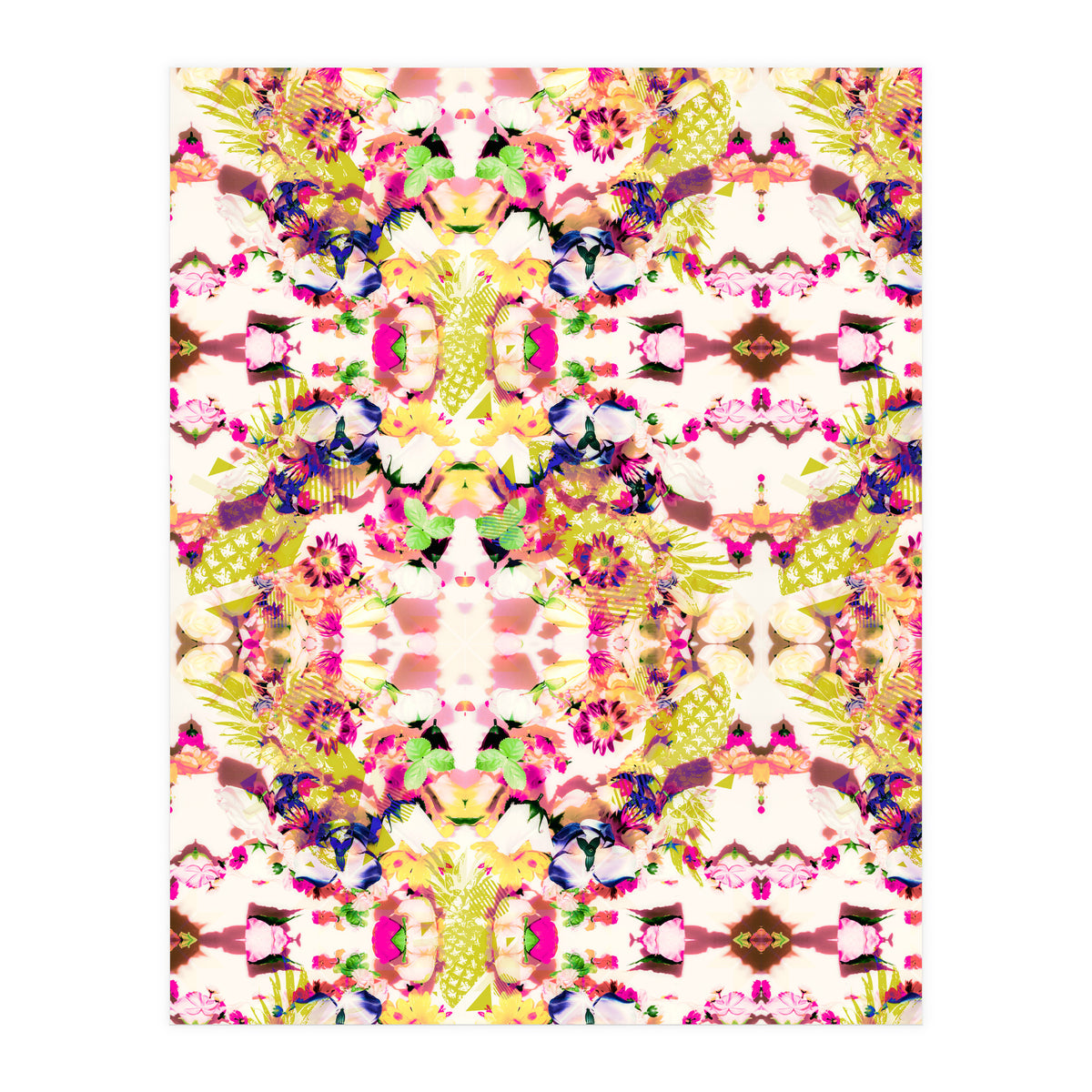 Painting mosaic - Abstract nature  (Print Only)