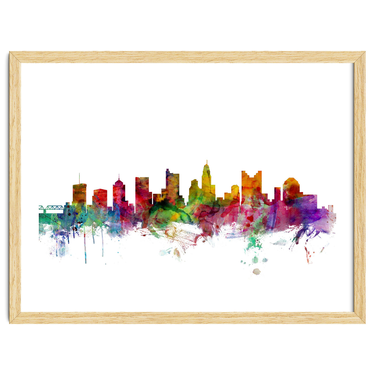 Columbus Ohio Skyline