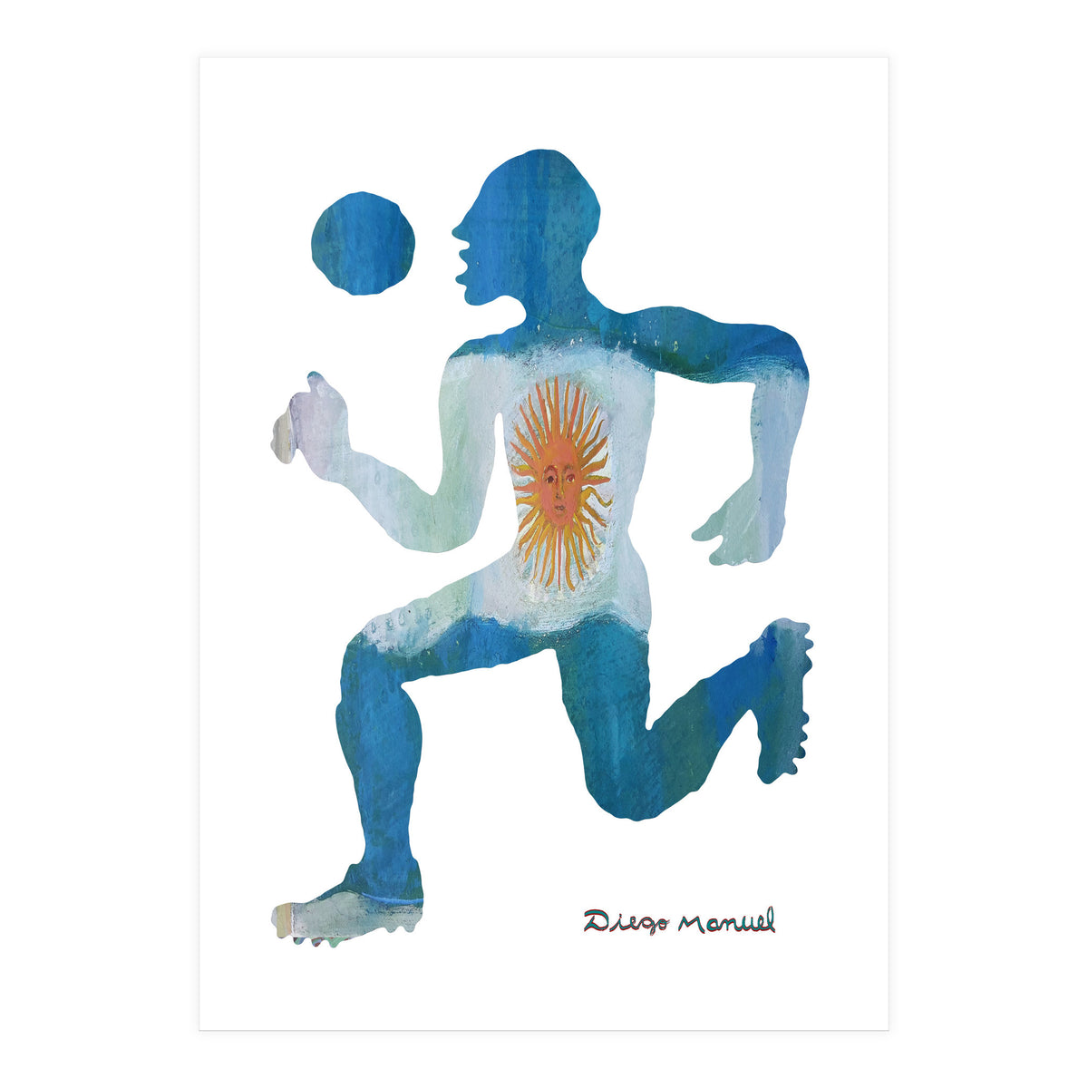 Jugador Nuevo 1 7  (Print Only)