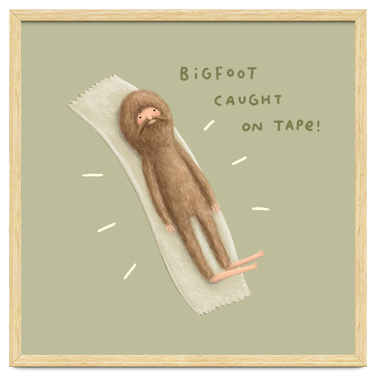Bigfoot Caught On Tape