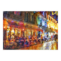 CAFE IN PARIS (Print Only)
