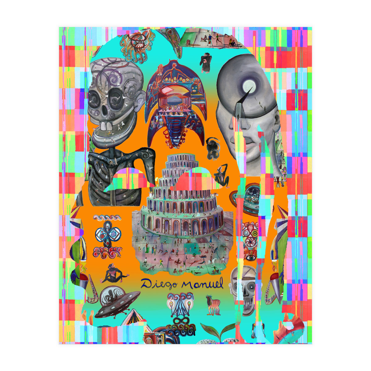 Abstracto Pop Nuevo B Nuevo 20 (Print Only)