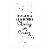 Day between Saturday and Sunday (Print Only) thumbnail
