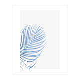 Blue Palm Leaf (Print Only) thumbnail