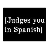 Judges You In Spanish (Print Only) thumbnail