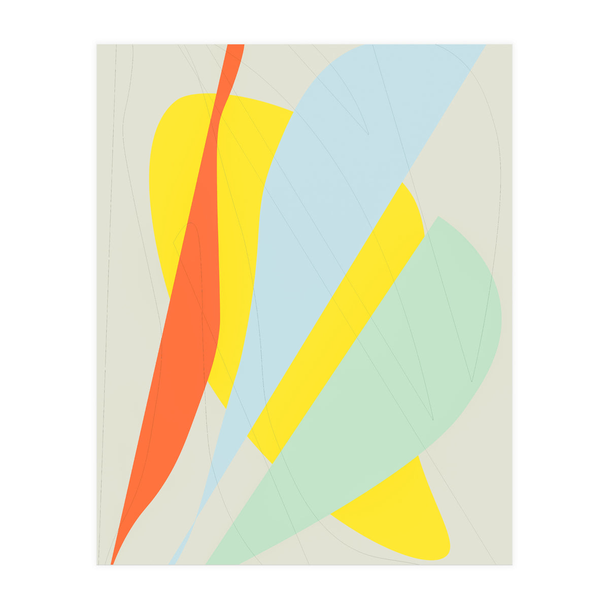 Abstract Composition no 6 (Print Only)