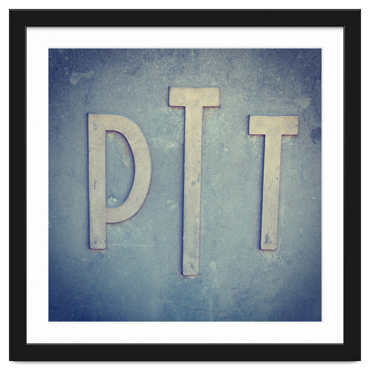 French sign: PTT