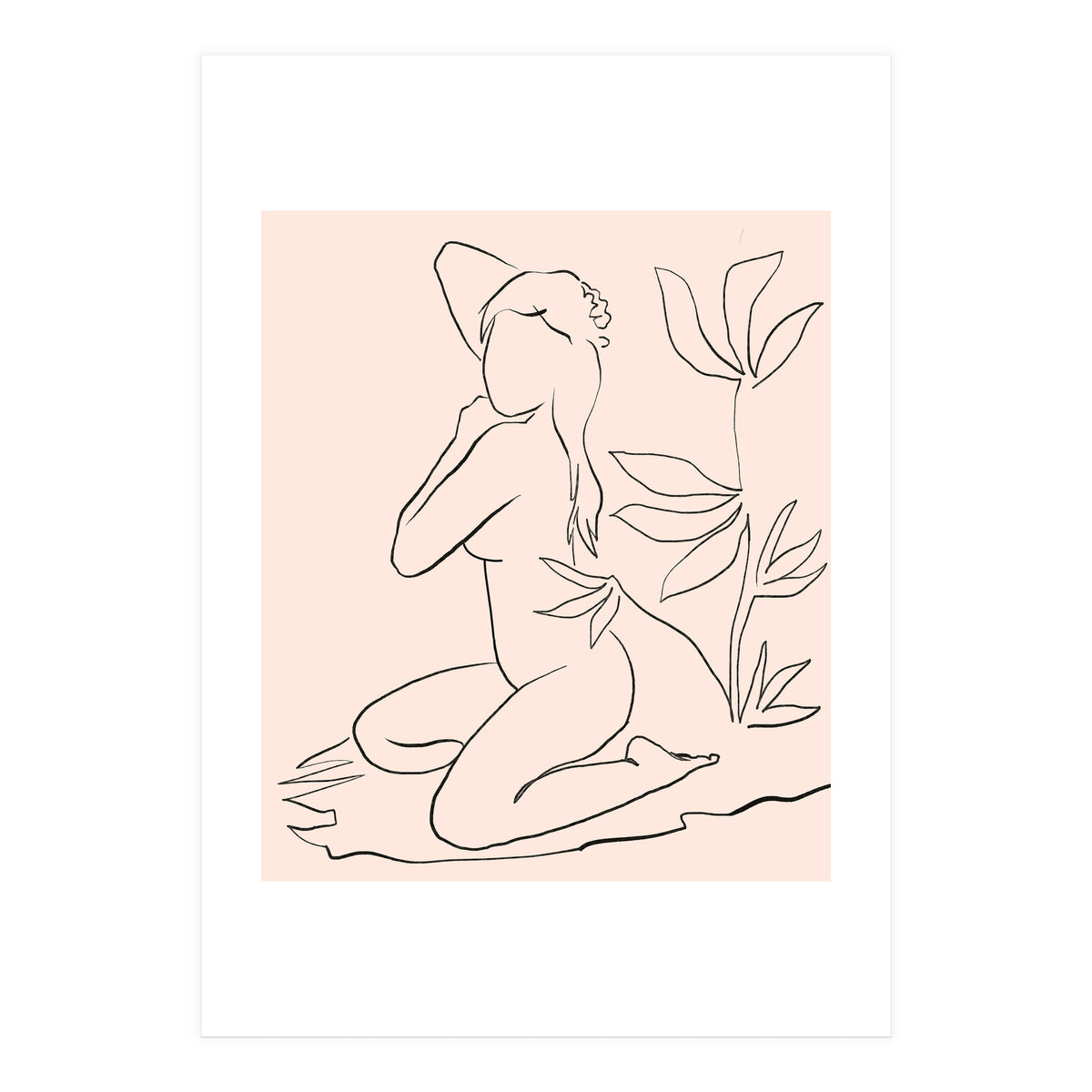 Meet Me In The Middle Of Your Story When The Soul Is Worn But Wise (Print Only)