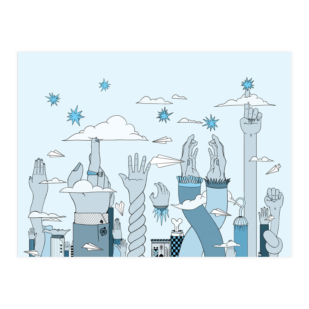 SKYSCRAPERS (Print Only)