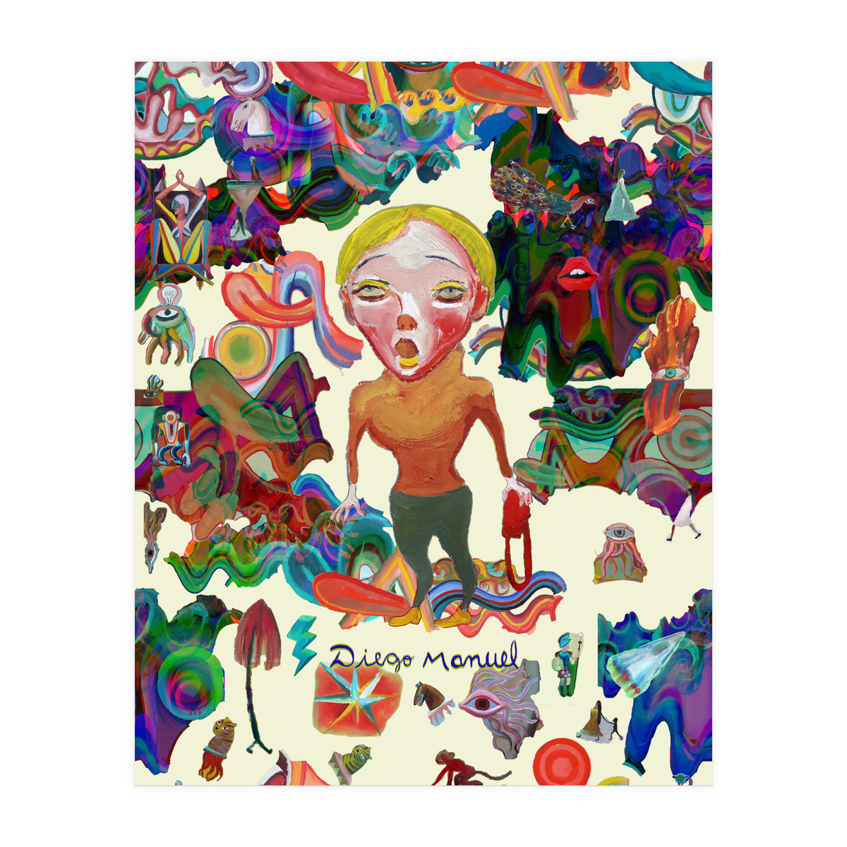 Graffitis 2021 Tapiz 60 B (Print Only)