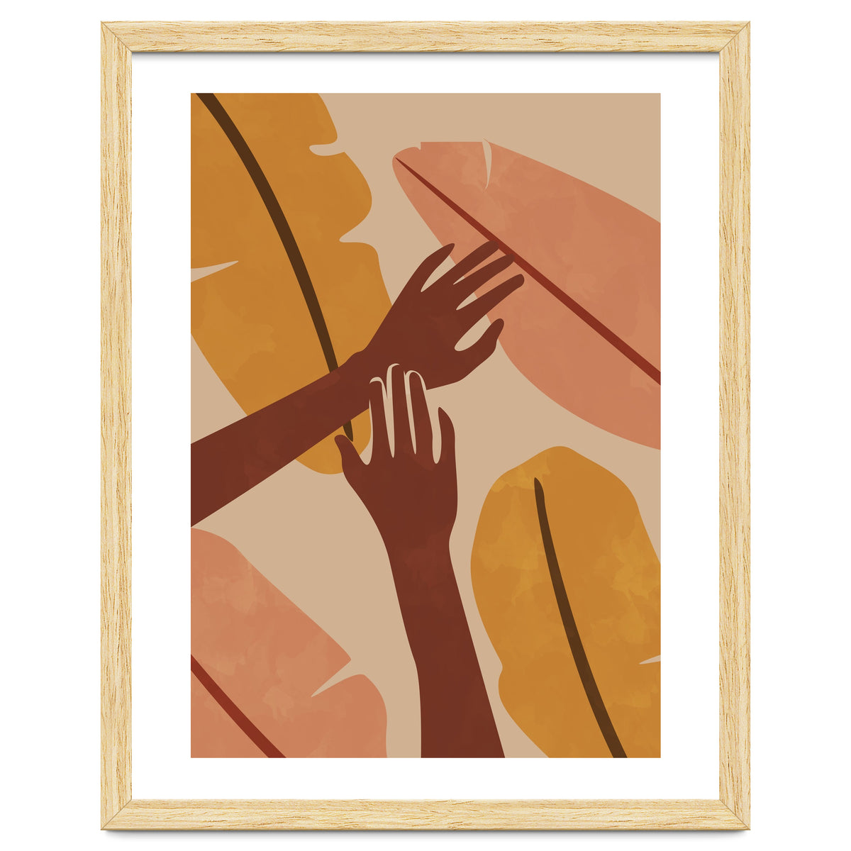 Banana Leaf Tropical Boho