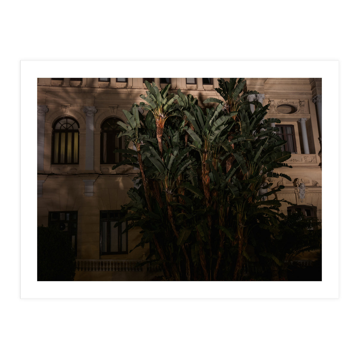 Malaga at Night (Print Only)