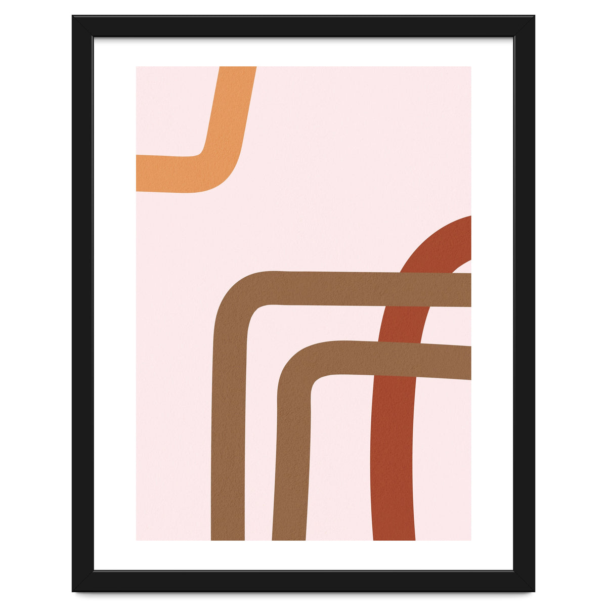 Abstract Colorful Line Art II